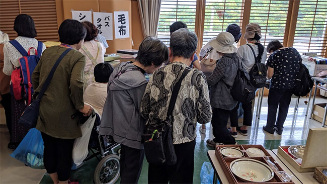 毛布・シーツ等のコーナー