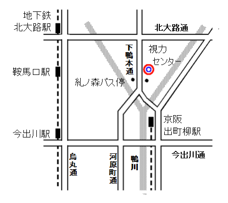 地図：視力センター