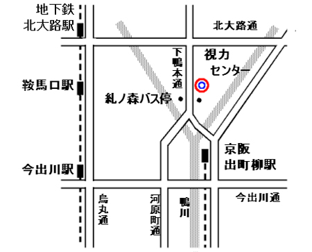 地図：視力センター